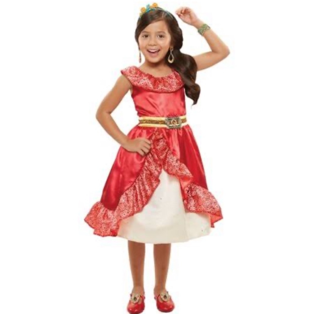 Disney Elena Avator dress with matching shoes